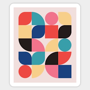 1920's Bauhaus Abstract Sticker